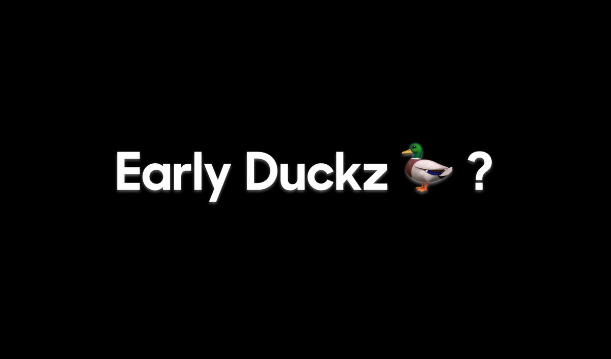 Aptos_Duckz's tweet photo. 🦆Quack Quack 🦆
Feeling like a Early Duckz👀?
🎉First 222 to rt and interact with this tweet will be considered for WL.🎉
#AptosNFTs #AptosNFT #Aptos #WLGiveaway #NFTCommuinity #AptosEcosytem #Aptosmint #AptosLaunch https://t.co/4UVl8hbXbR