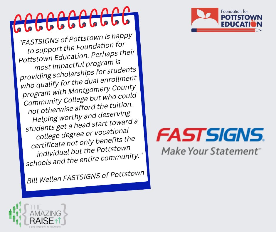 15 PHS Class of 22 were enrolled in the Early College Program, earned 245 credits saving more than $238K in  tuition.

94 PHS students have gone through since 2014
Tuition and textbooks paid by the donors of the FPE.

Please help continue this support 
foundationpottstowned.org/donate/