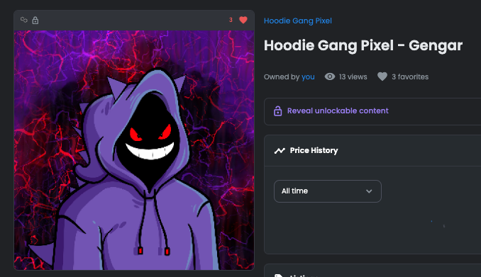 JakeBalchNFT's tweet photo. More recent adds the vault 👀💯🔥

Thanks #NFTartists 🙏
@jlemaofficial 
@HoodieGangPixel 
@WarnahNFT 
@kadraw24 

#NFTcollections #PolygonNetwork #PapaJake #ALPHAs #Jlema #HoddieGangPixel #Warnah #SillyTown #Vault https://t.co/odLQ0xGlsu