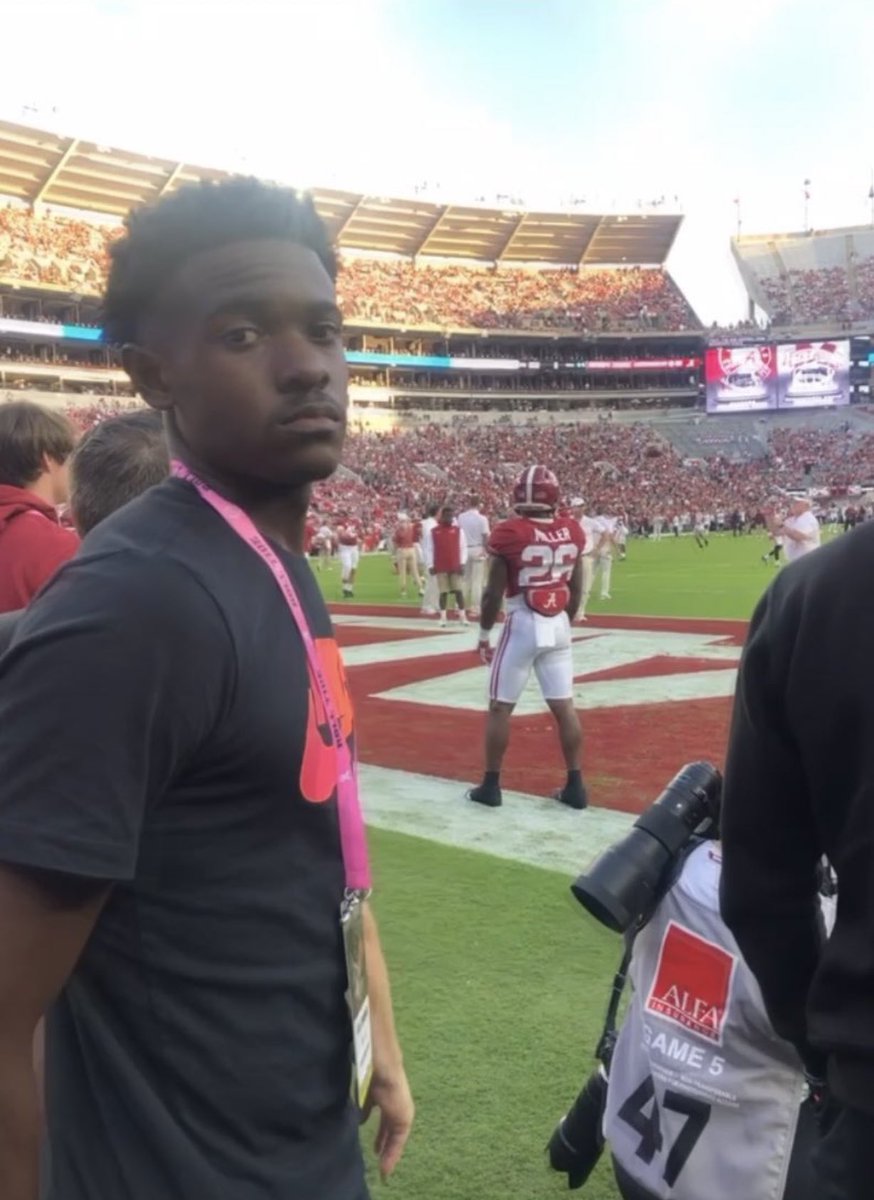 Choctaw County (MS)2025 5-Star WR Caleb Cunningham On Campus Sat. #rtr #bryantdenny #unofficialvisit @calebcunning13 #choctawcounty