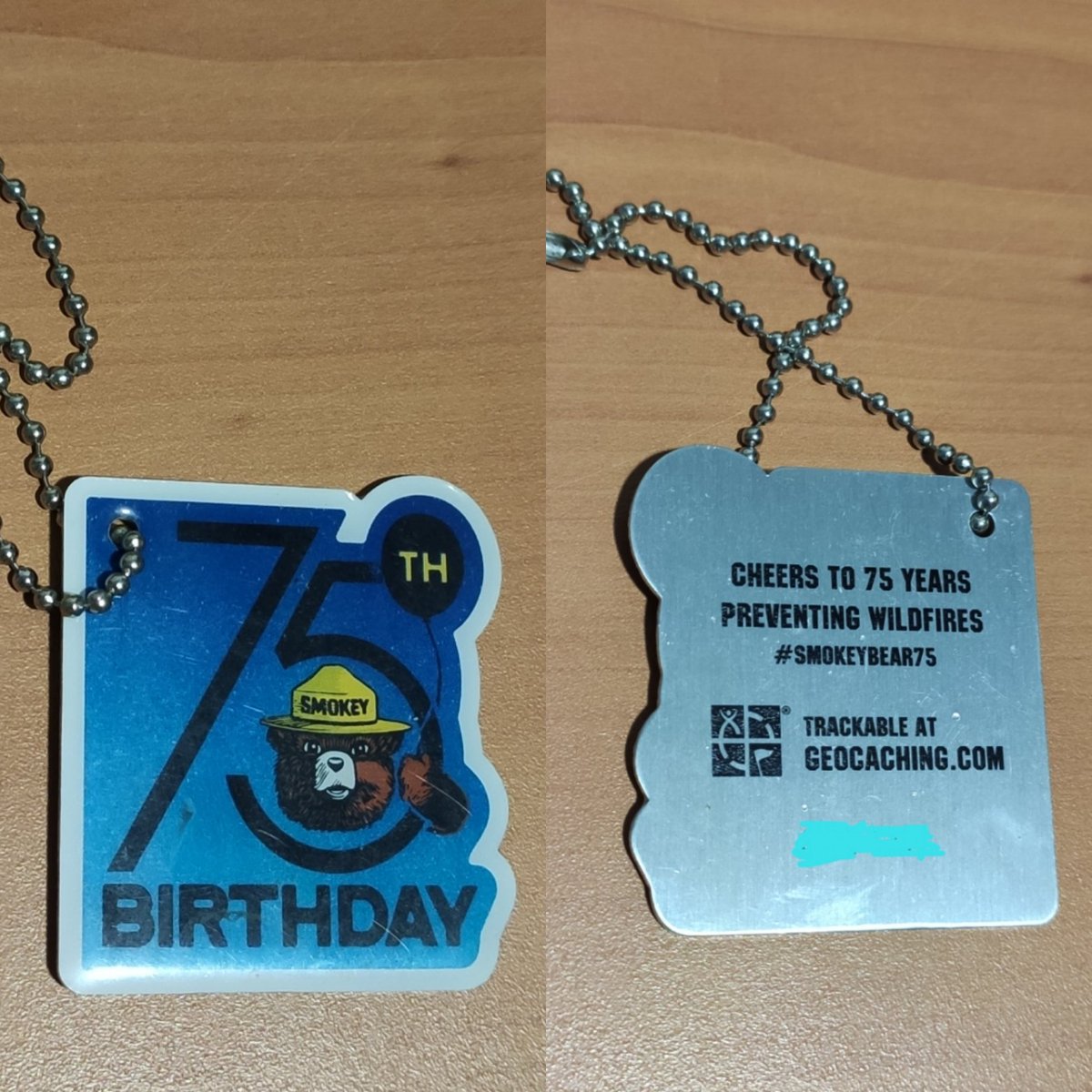 Mario_72's tweet image. Ayer conseguí un TB que ansiaba y que se me quedó muy cerca cuando estuve en USA.
Me lo trajeron a España y ayer me lo dieron. Seguirá viajando, pero ahora conmigo.
#Smokey cumplía 75 años previniendo los incendios forestales
#smokeybear75 #geocaching #prevencion #iiff #USFS