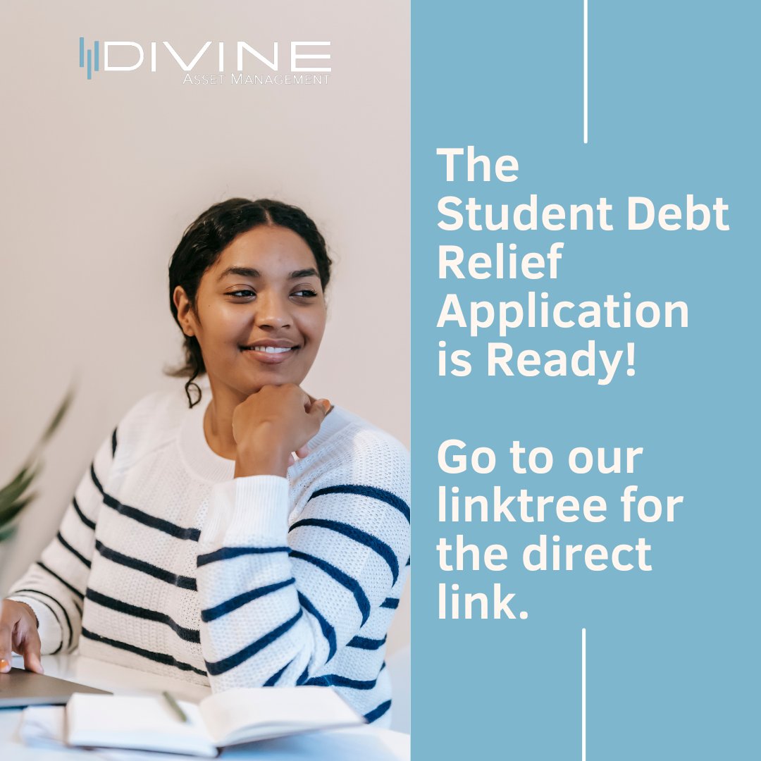 The Student Debt Relief Application is available! It's quick and easy so don't delay. Apply today (but no later than Dec. 31, 2023).
*Please note, the application is open, but debt discharge is temporarily paused as a result of a court order. You are still encouraged to apply.