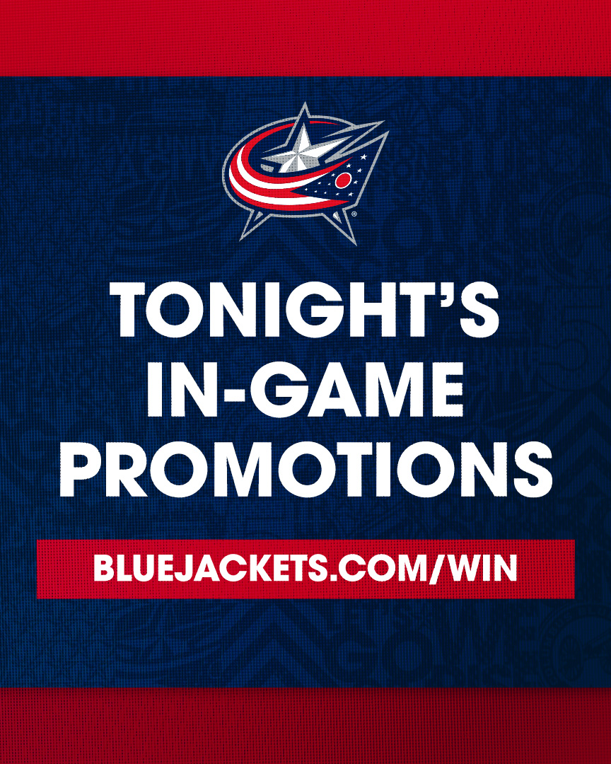 We got a lot of fun prizes on the line tonight! ➡️ bluejackets.com/win