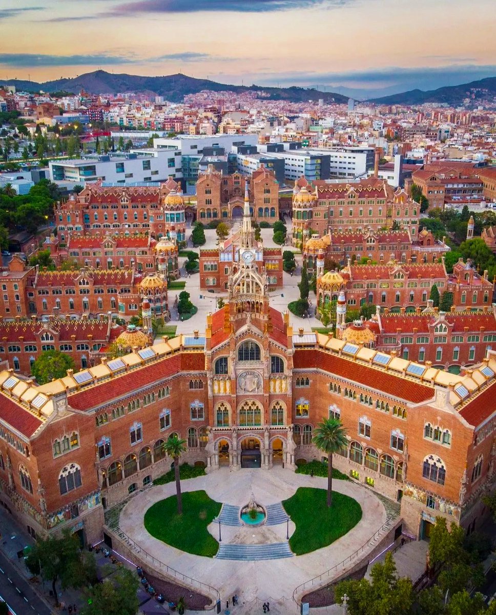 Hospital de Sant Pau in Barcelona, Catalonia.