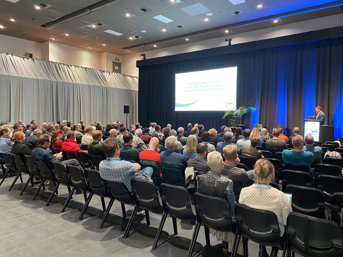nicolasrogers's tweet image. Monday morning first session on last day of CSC- Full session ‘Extreme Physiology’ #CSCwgtn2022