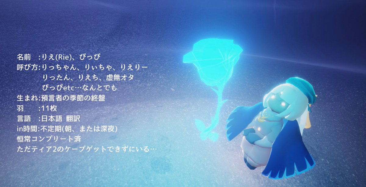 riery_sky's tweet photo. プロフ更新！
少しだけ文言を変更しました

これからも素敵な景色をSkyを愛する皆様と共有していけたらな、と思っております🍀
 #sky自己紹介カード https://t.co/PcpXNY28MG