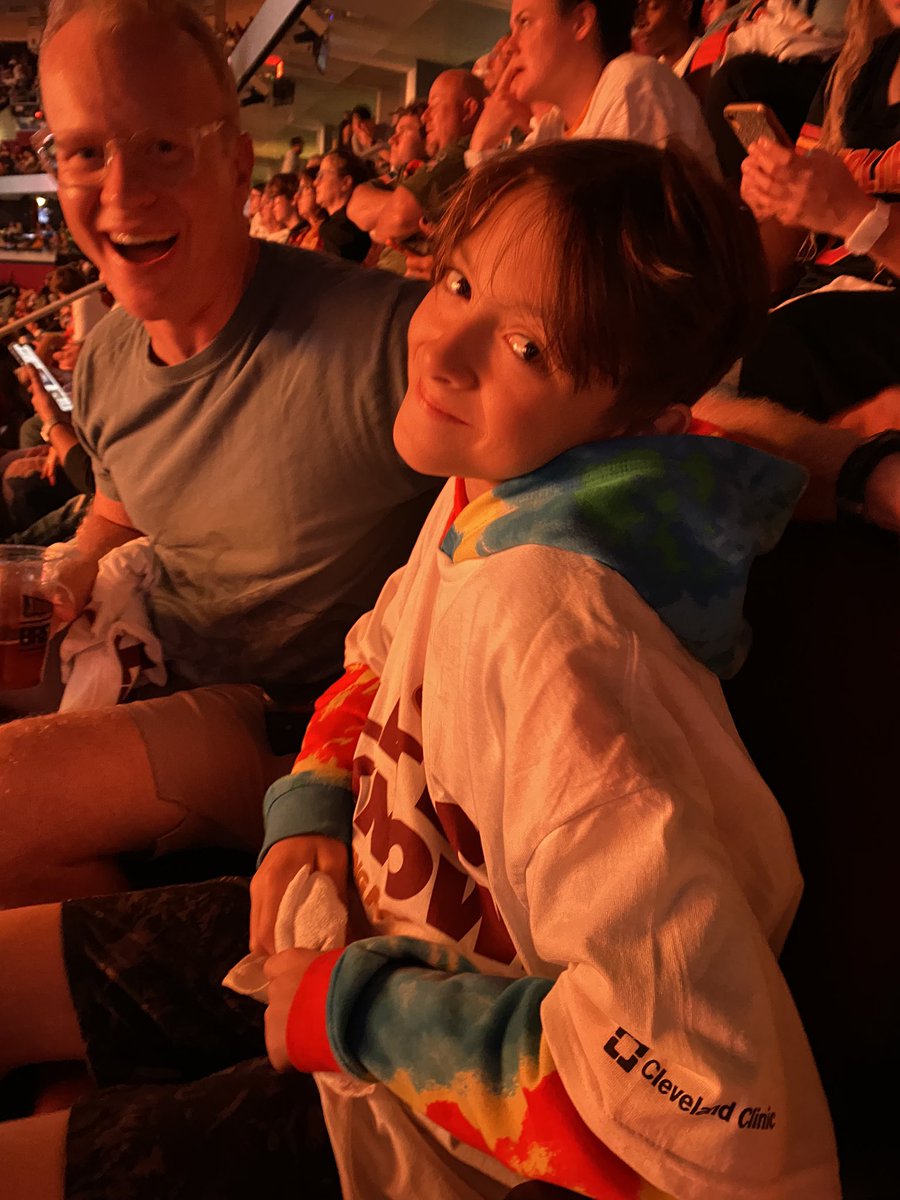 DissyG's tweet photo. Celebrating Cameron’s 11th birthday with the Cavs! 🎉 #LetEmKnow https://t.co/84Er9Gwryh