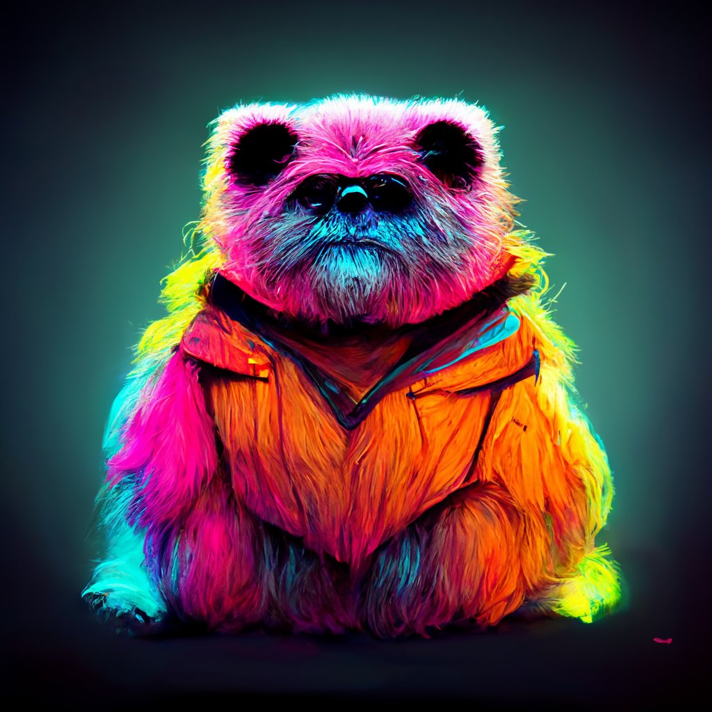 BeansOCool's tweet photo. A Tricky Wicket

#endor #starwars #neonretro #midjourney #aiprompter #ewok #starwarsfanart #starwarsart #liquidmodern #liquidmodernity #beansocool #synthwaveart #vaporwaveart #synthwaveaesthetic #retrowaveart #neonart https://t.co/4LCglOirCc