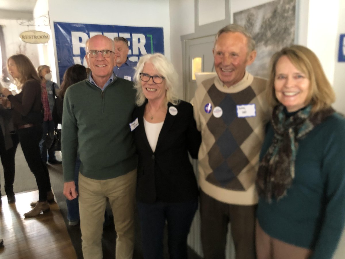 Great day in the Kingdom today with @PeterWelch meeting voters #AprilsMaple Canaan &amp; #EssexHouse Island Pond. Loved the enthusiasm, maple creemees, great questions, and the energy.