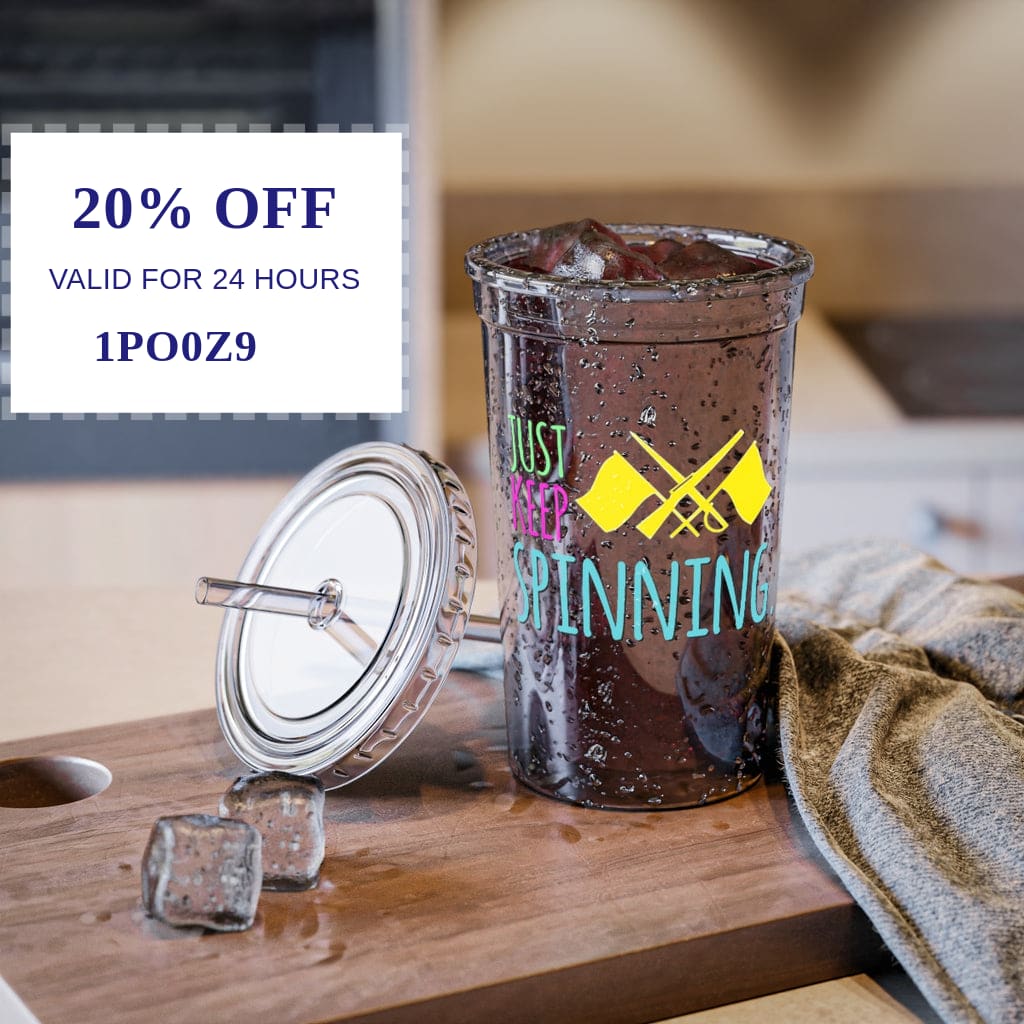 BandMomDesigns's tweet photo. Check out this product 😍 Just Keep Spinning - Color Guard - Suave Acrylic Cup 😍 starting at $ 18.99. 

Shop now 👉👉 https://t.co/lbtGST3mSR https://t.co/OXAqRNNc2S