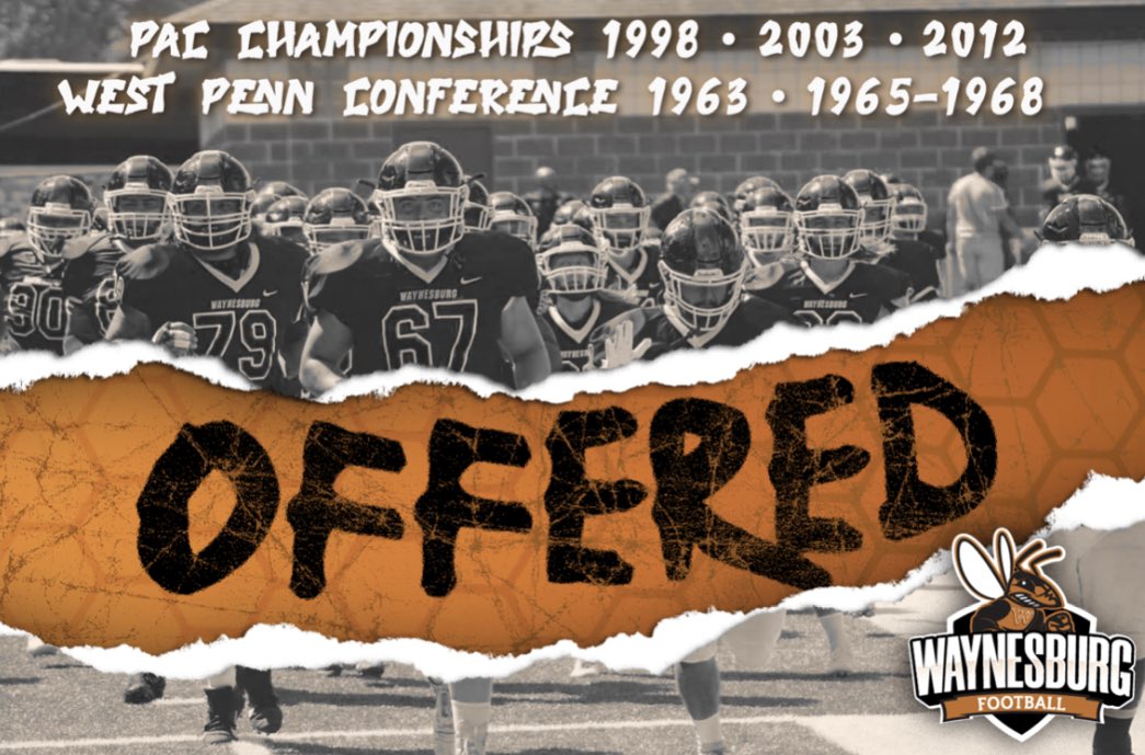 Heath Purdie (@heathpurdie) on Twitter photo Blessed to receive my first offer from Waynesburg University!!!! <a href="/coachlondonIII/">Samuel London</a> <a href="/caprewett/">Chris Prewett</a> <a href="/CoachBo95/">Boback Kalantarian</a> <a href="/CoachHatter67/">Michael Hatter</a> <a href="/nickruffin20/">nick ruffin</a> Blessed to receive my first offer from Waynesburg University!!!! <a href="/coachlondonIII/">Samuel London</a> <a href="/caprewett/">Chris Prewett</a> <a href="/CoachBo95/">Boback Kalantarian</a> <a href="/CoachHatter67/">Michael Hatter</a> <a href="/nickruffin20/">nick ruffin</a>