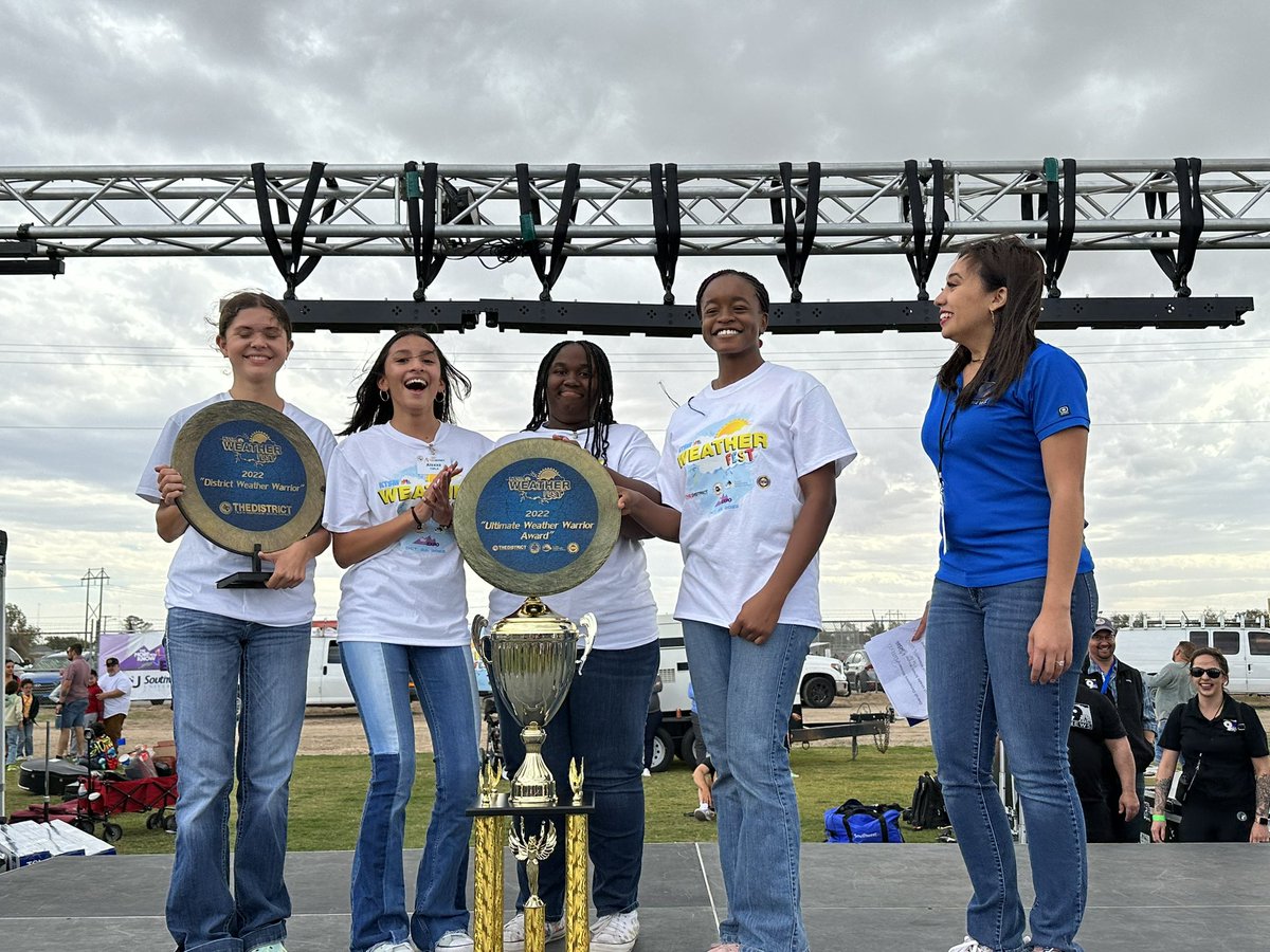 KTSMtv's tweet photo. And @Ysleta_YWLA! took a special mention grand prize for their weather project! @YsletaISD #WeatherFest Congratulations! ๐ https://t.co/Sp5uDnarLI