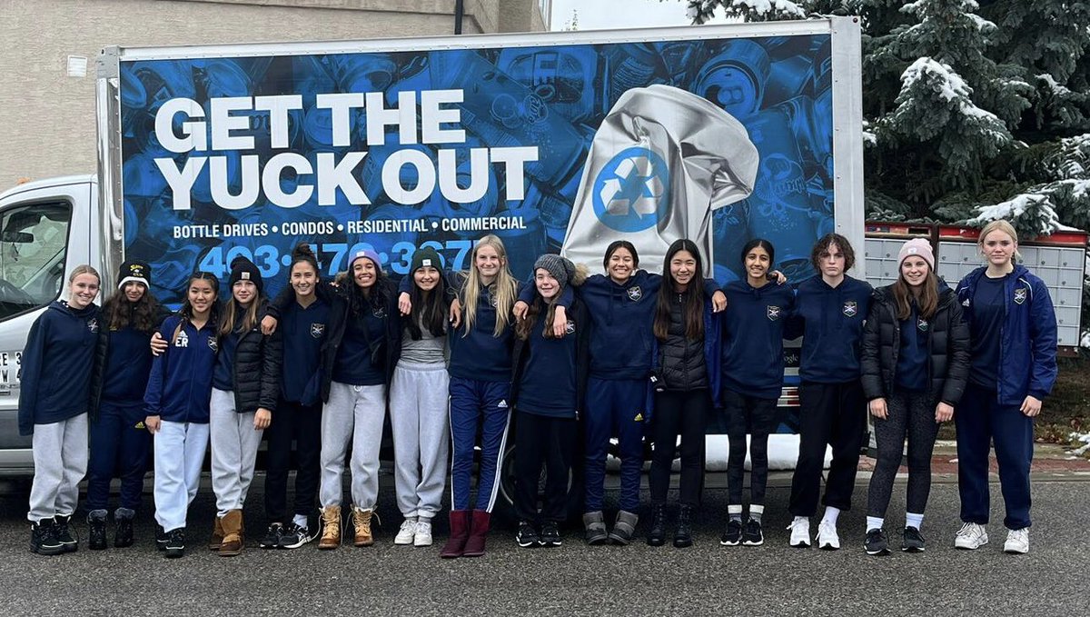 Another successful bottle drive by the <a href="/calgary_rangers/">Calgary Rangers</a> AYSL 08 girls to raise money for their upcoming away tournaments ⚽️!