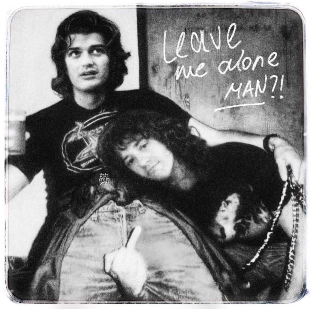 i can't draw but i can edit 🫶 #steddie