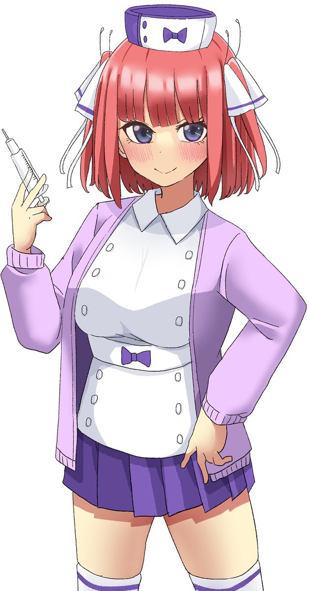 中野二乃 「専属ナース二乃さん#五等分の花嫁 #中野二乃 」|みなづきのイラスト