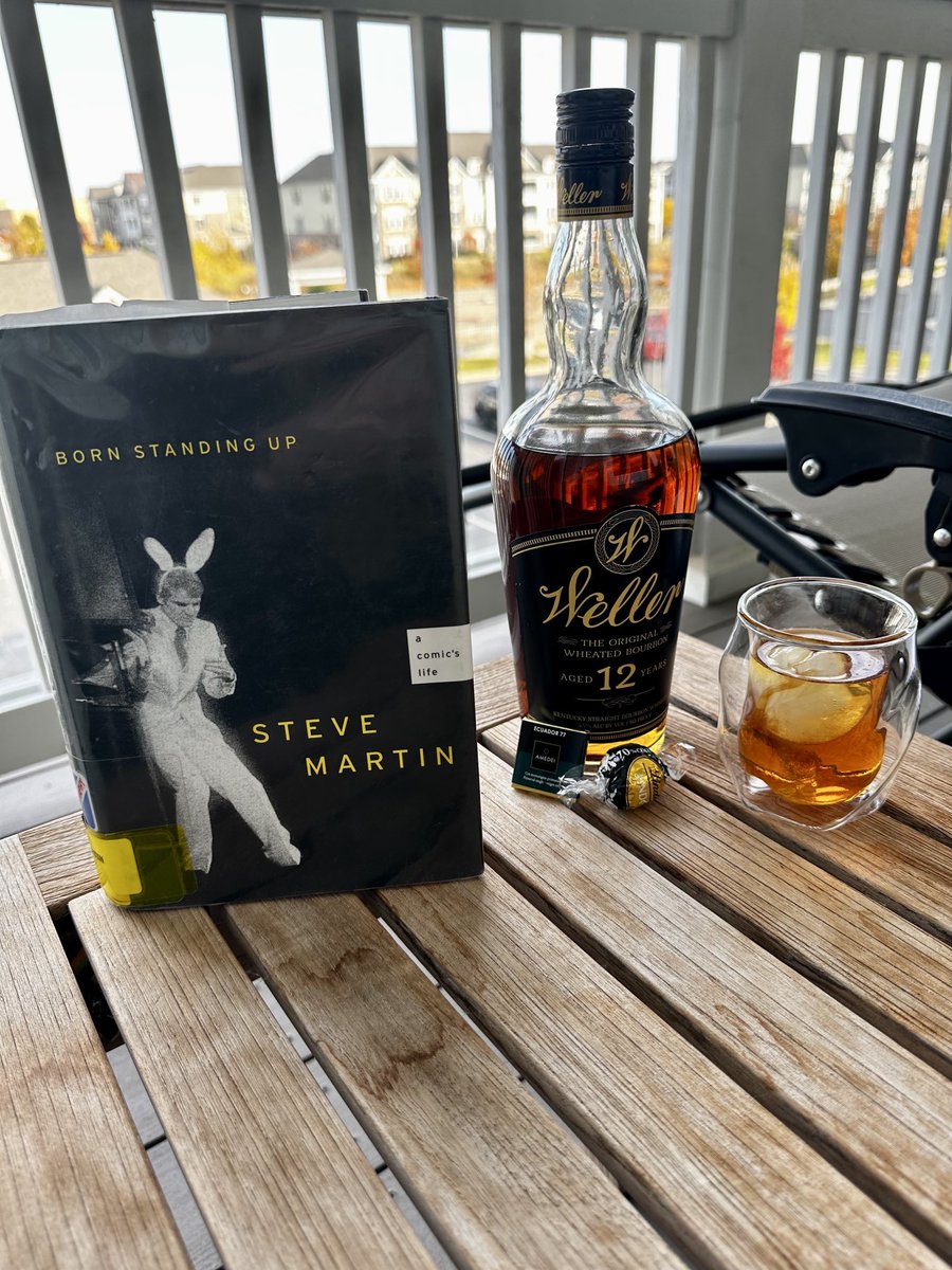Stef’s Recipe For Last Day of Vacation Perfection:

Ingredients:

Book
Bourbon
Balcony

Sit and Chill 🥃 

Cheers, All 👋🏻 

#TwamilyTag #BalconyLife