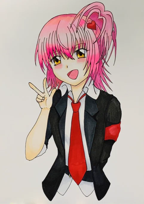 #アナログ絵便乗して 最近はアナログのみ作品増えてますぅ 
