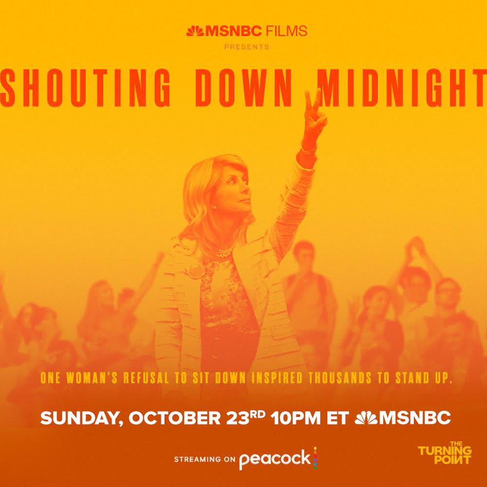 lightscameraaustin (@lightscameraatx) on Twitter photo ICYMI, the <a href="/KOOPradio/">KOOP 91.7 FM</a>/<a href="/sxsw/">SXSW</a> interview with SHOUTING DOWN MIDNIGHT dir. Gretchen Stoeltje: lightscameraaustin.net/gretchen-stoel…
#ShoutingDownMidnight screens at 8:30 pm tonight <a href="/austinfilm/">Austin Film Society</a> with <a href="/wendydavis/">Wendy Davis</a> in attendance. Premieres 9 pm central tonight <a href="/MSNBC/">MSNBC</a>. Streams <a href="/peacock/">Peacock</a>. <a href="/ShoutingDown/">Shouting Down Midnight</a> ICYMI, the <a href="/KOOPradio/">KOOP 91.7 FM</a>/<a href="/sxsw/">SXSW</a> interview with SHOUTING DOWN MIDNIGHT dir. Gretchen Stoeltje: lightscameraaustin.net/gretchen-stoel…
#ShoutingDownMidnight screens at 8:30 pm tonight <a href="/austinfilm/">Austin Film Society</a> with <a href="/wendydavis/">Wendy Davis</a> in attendance. Premieres 9 pm central tonight <a href="/MSNBC/">MSNBC</a>. Streams <a href="/peacock/">Peacock</a>. <a href="/ShoutingDown/">Shouting Down Midnight</a>