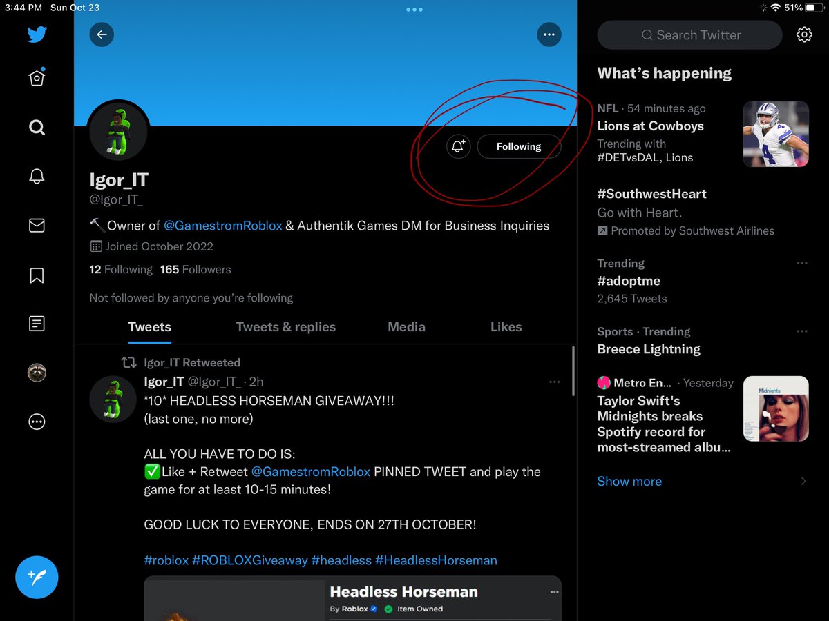MyaSegura8's tweet photo. @Igor_IT_ @GamestromRoblox Link: https://t.co/xdKhHeNyHM and proofs (more in thread) https://t.co/IWVf1Uhun7