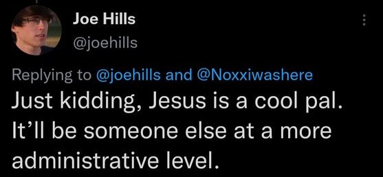 hoolyelina's tweet photo. @JackManifoldTwo #WorstTweets legendary Joe hills https://t.co/DSREpaOXyR