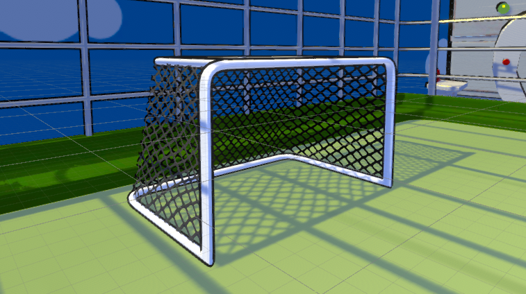 JarvoNoir's tweet photo. Also I tweaked Ham-Ball based on feedback. Increased goal size for better chances of scoring and reduced bounciness + increased friction of the ball! Next is to create a false shadow under the ball for better visibility in play
#indiedev #gamedev #unity3d #madewithunity #hamslam https://t.co/a5TxeluilH