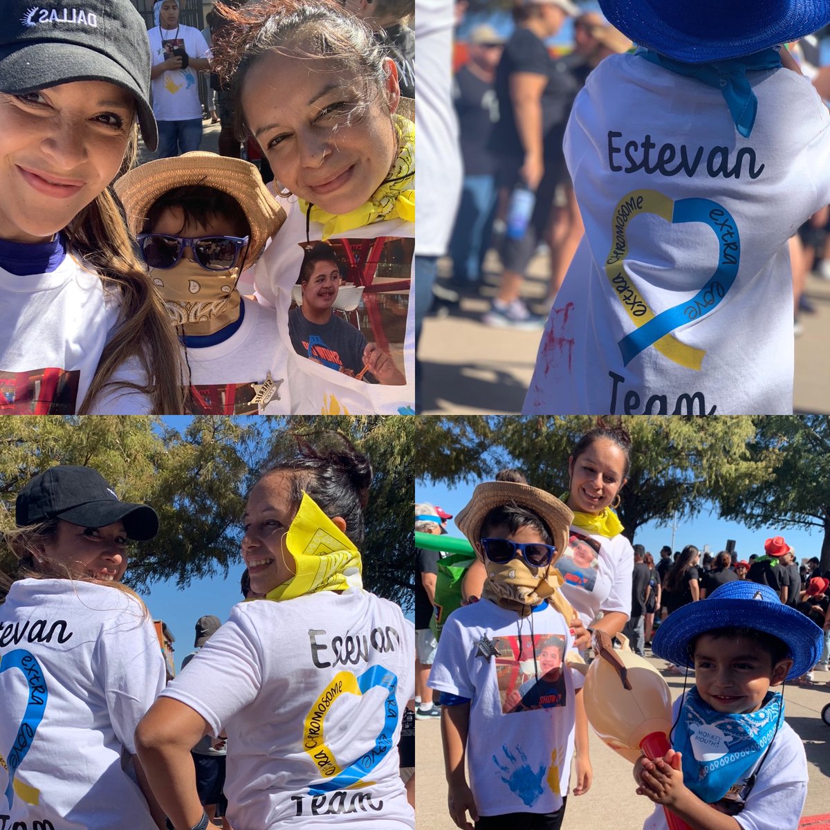 PrestonHollowES's tweet photo. Love this tradition with our PHE Alumni amd current scholars! ๐๐ Extra chromosomeโฆExtra Love! #BuddyWalk22 #Educate #Advocate #Celebrate #DallasBuddyWalk #ValuedandIncluded @ED_Rivera_DISD @JuanCordobaDISD @DISDSPED @dallasschools https://t.co/yMtFdCjoSG