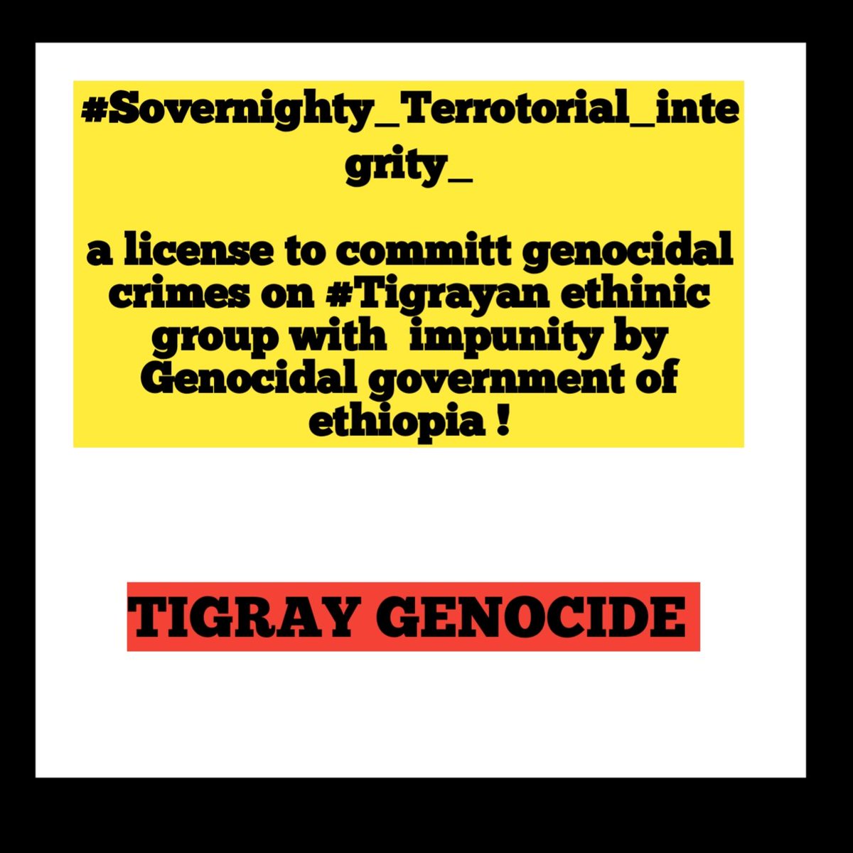 wedihussen's tweet image. #Progenocide activists advocate #Eritrean inerfrence in killing tigrayans and oppose US and Western intervention in finding peaceful solutions.