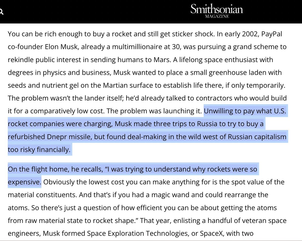 davetroy capitolhunters "Unwilling to pay what U.S. rocket companies