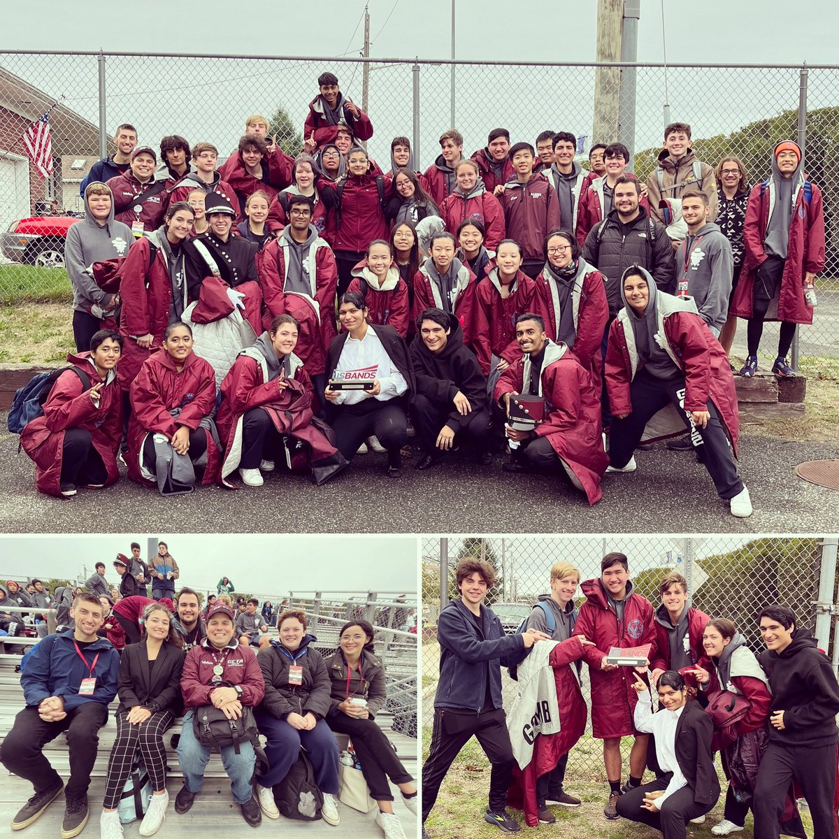 GchsDellaMonica's tweet photo. Congrats @Garden_City_HS Marching Band on 1st place at the US Bands NYS Championship in 2A competition and winning all captions! So proud of the students and staff! #wearegcmb #dellabands #alwaysbetter #gcgrows @DeMarcoGCMusic @MrByrneGCMusic @GCmusic_arts https://t.co/7Uw17jsKQI