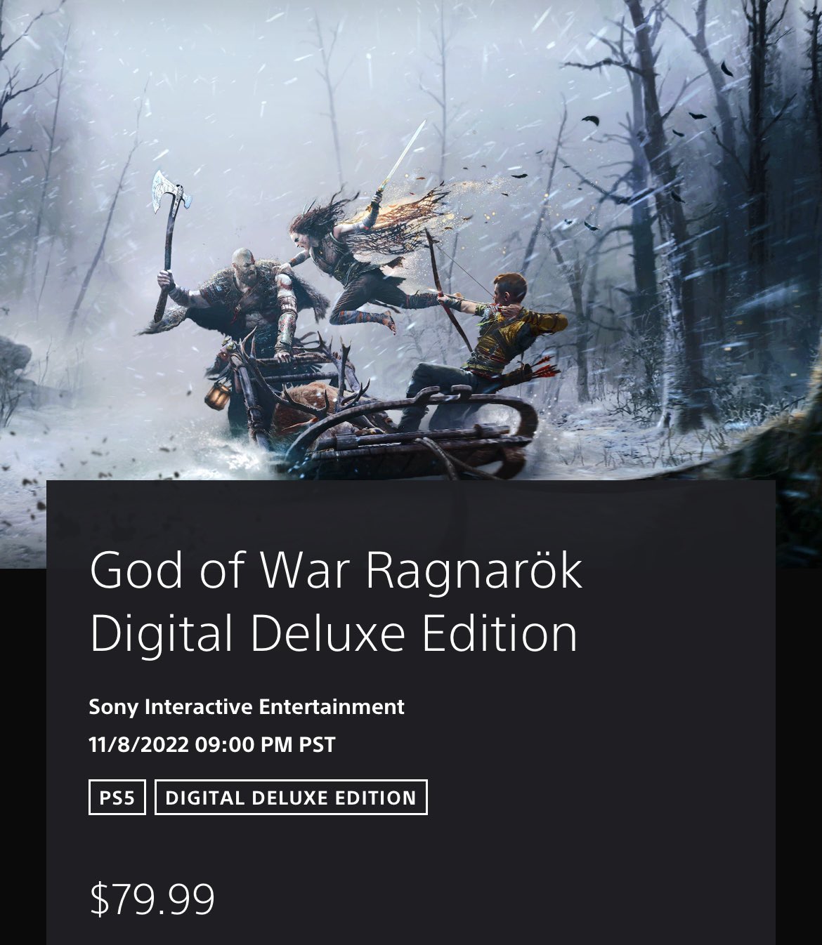 𝓢𝓲𝓷 𝓥𝓮𝓷𝓭𝓮𝓽𝓽𝓪 \(T)/ on Twitter "God of War Ragnarok PreOrder