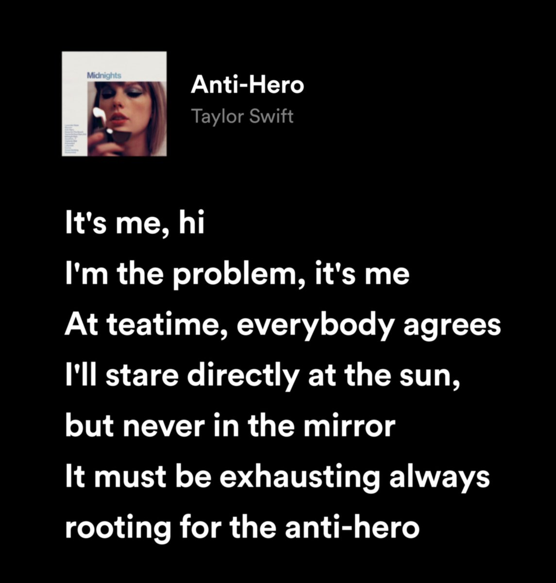 favlovestaylor's tweet photo. oikawa tooru from #haikyuu listens to taylor swift ! his fav song is anti-hero https://t.co/rLlI61quAP