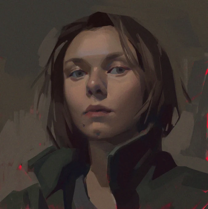 self-portrait while listening to an air-raid siren 