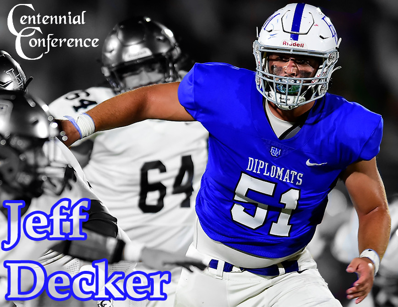 Congratulations to Sophomore Defensive End Jeff Decker. #GoDips 
centennial.org/sports/fball/2…