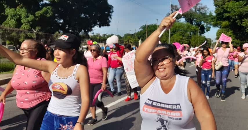 MRTMarino's tweet photo. #23Oct Nuestras Micaela Bastidas dice presente en la Caminata 5K de Mariño en el día internacional de la lucha contra el cáncer https://t.co/XJZ33Zqbz2