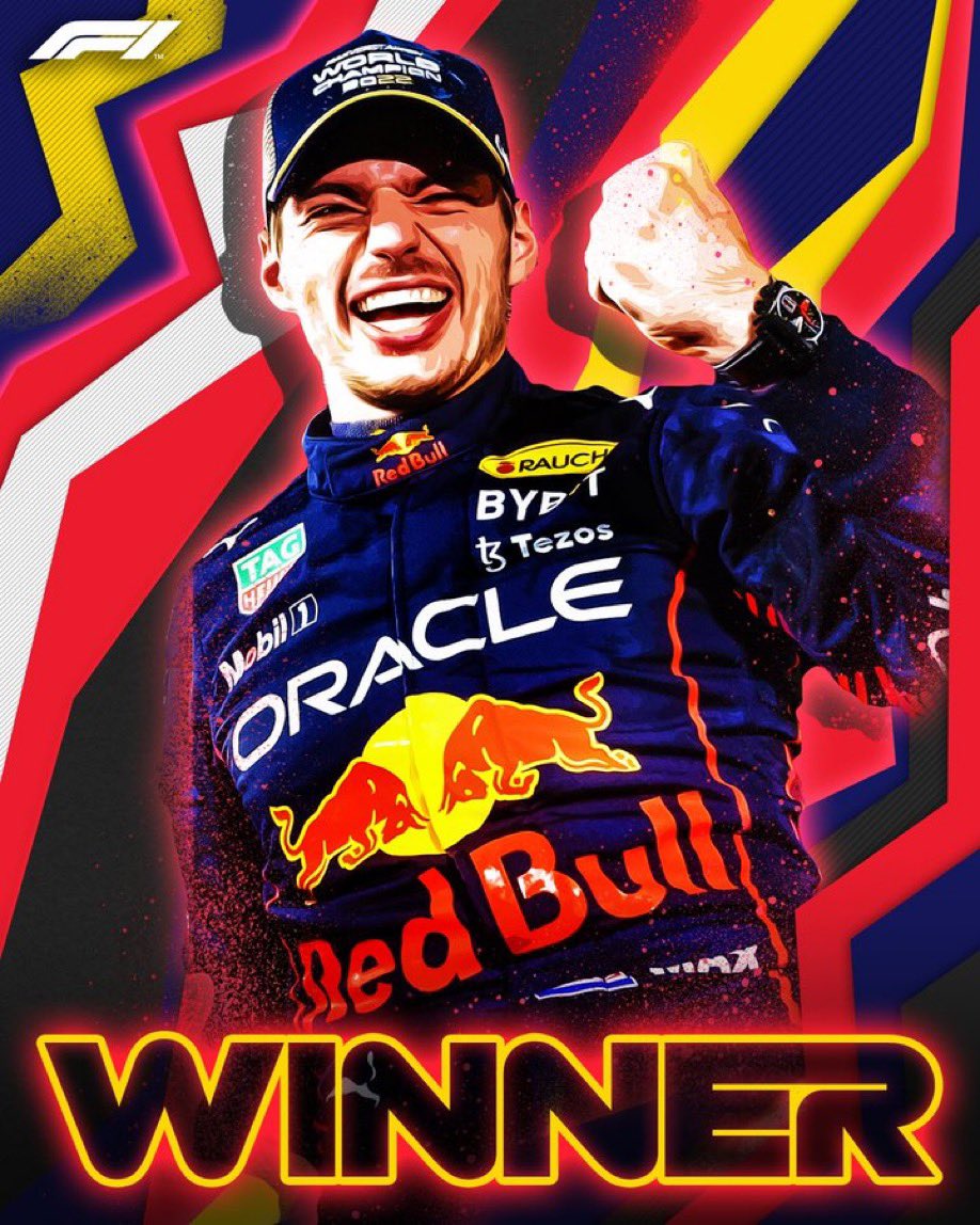 chacho_lml's tweet photo. #USGP 
Tremenda carrera de Verstappen, triunfo número 13 en la temporada y empata a Schumacher y Vettel en el récord histórico.
#F1xFOX #F1 #Formula1 #FelizDomingoATodos https://t.co/RxxLn9FRED