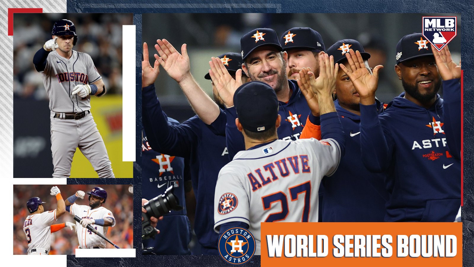 MLB Network on X: The @astros are heading back to the World Series! 🔥  They complete the 4-game sweep of the Yankees and are heading to their  fourth World Series in the