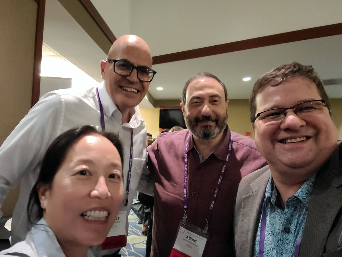 pramsey2012's tweet photo. Fabulous to be back in person for SMFM First Year Fellow Retreat!  Wonderful to catch up with friends and colleagues!  The future is bright with all the new MFM fellows @MySMFM @FNDNforSMFM @vincenzoberghel #smfm2023 https://t.co/hSyJ7WftW0