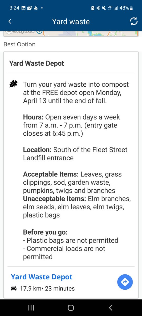 Well, it would have been nice if this info was updated on the waste app and website since I just arrived here and met gates closed with my filled up vehicle. I don't recall all taxpayers are on Twitter.