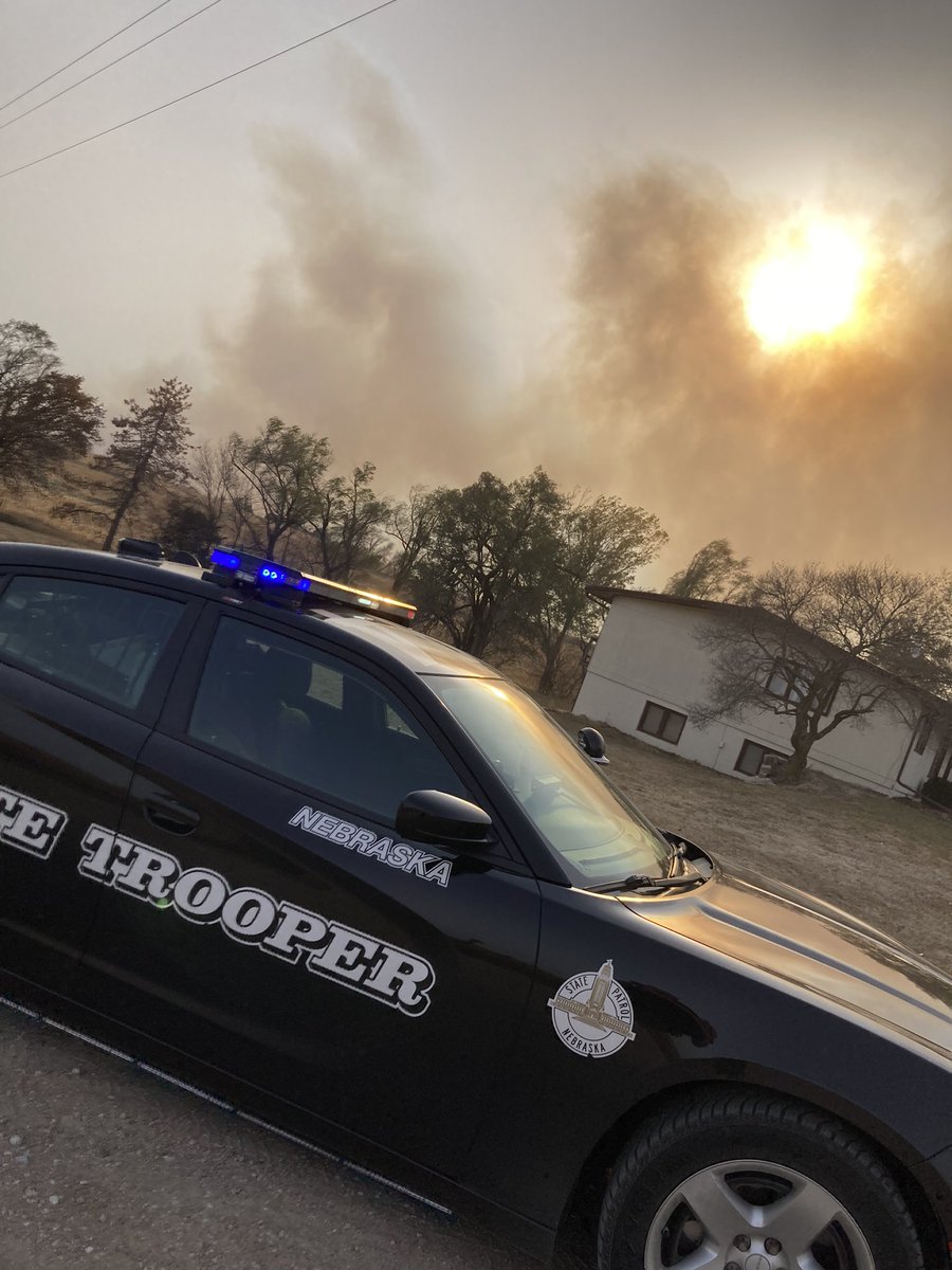 NSP_TroopA's tweet image. If you live in the path of this fire in Gage and Lancaster counties, please activate your pivots. Thank you.