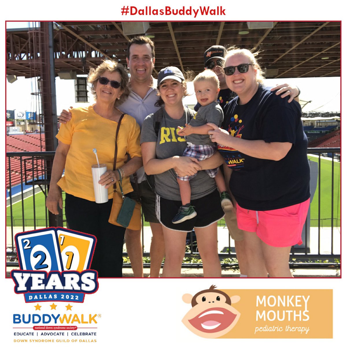 HappyEverTeach's tweet photo. Supported my favorite nephew today at the Buddy Walk! The Down Syndrome community is amazing and will always have my support! #DallasBuddyWalk #family https://t.co/YyMVg1Lg63