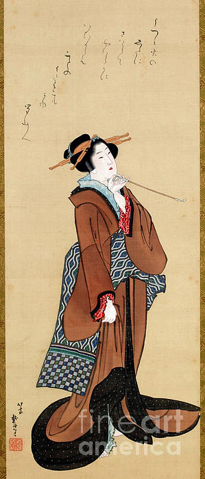 New artwork for sale! - "Woman Holding a Tobacco Pipe" - fineartamerica.com/featured/woman… <a href="/fineartamerica/">Fine Art America</a>