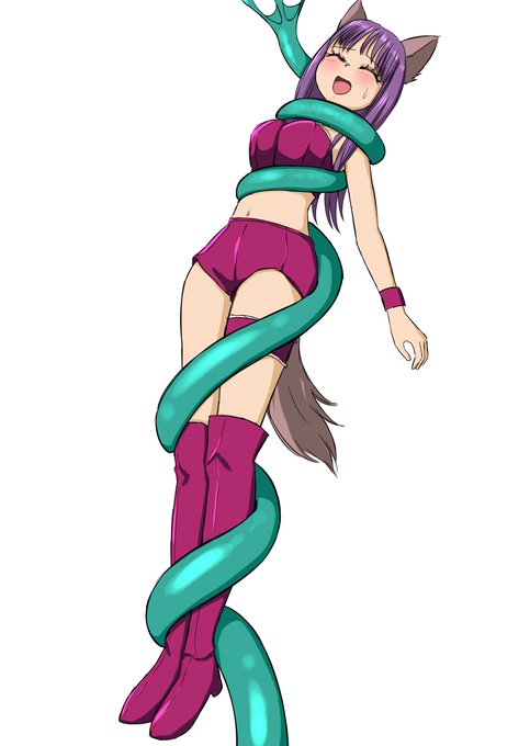 旧ミュウザクロ タコ型キメラアニマ触手拘束 