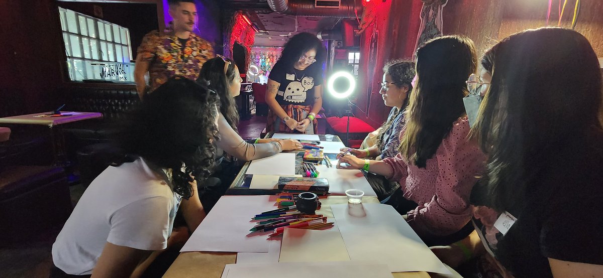 bertszh's tweet photo. Arrancando jornada en el #QueerAndDraw

 @QueeremeMucho @lleca_org 
#CDMX #LGBTIQ+ https://t.co/DCNVjaC2el