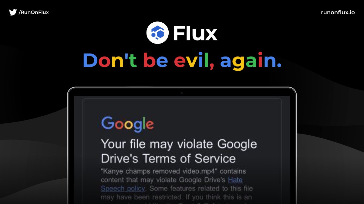 🤫#FluxDrive -by the end of the year.

Not your drive, not your file.

#blockchain #tech #cloud #FluxNodes $Flux