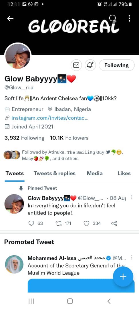 Na who give up fuck up!😂
This was my account in August 😂😂