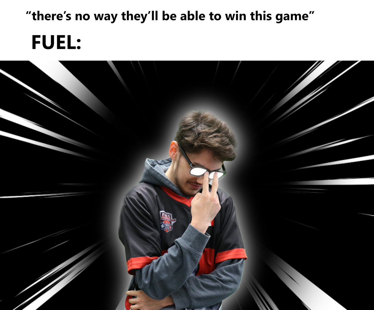 Every team should be afraid tonight since Fuel hasn't even reached their full power yet!