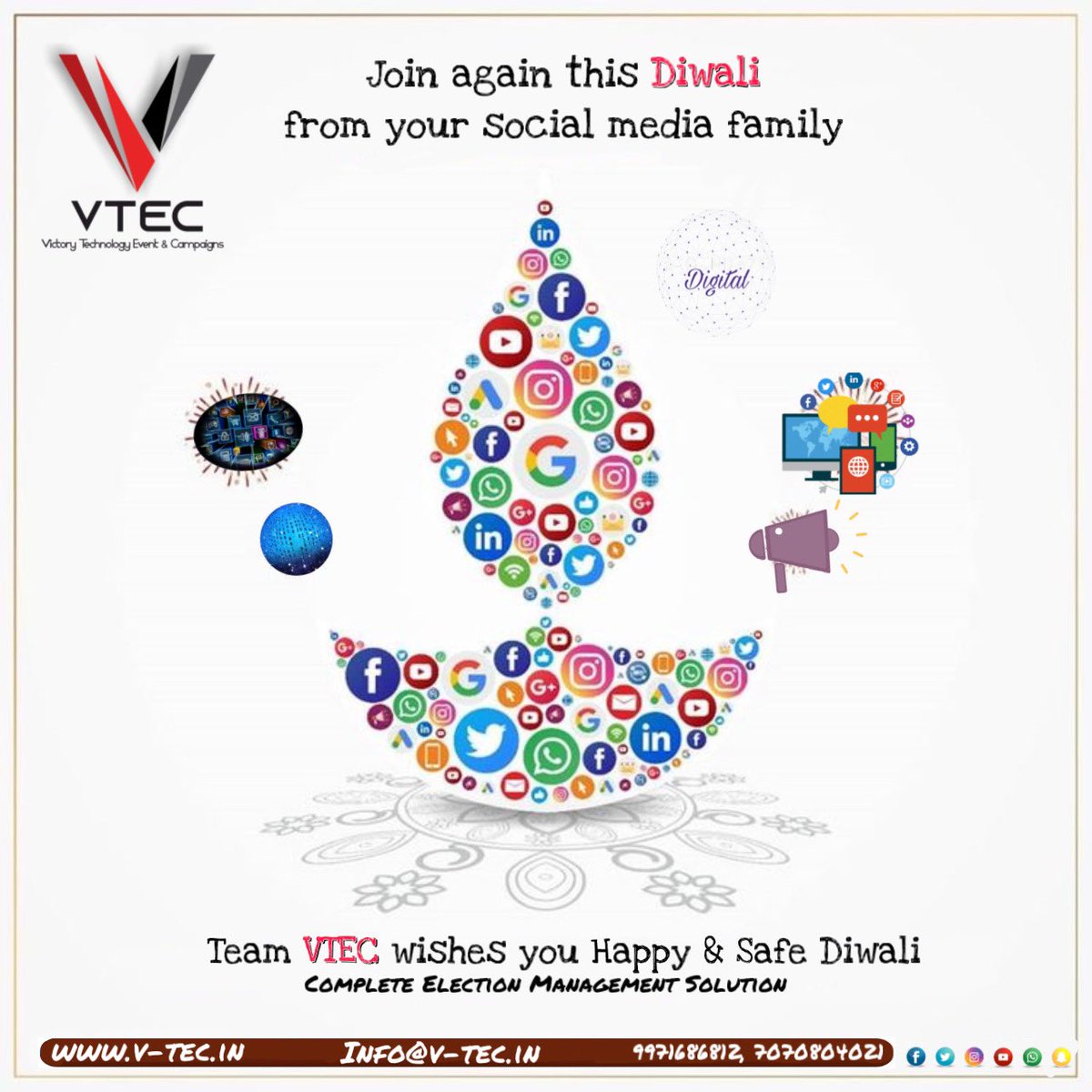 vtecvictorytech's tweet photo. अपनी जीत सुनीश्चित करें VTEC परिवार के साथ..🎉🎉🎉 #Victory #election #management #diwali #2022 #Family https://t.co/dCTiPkDDAo