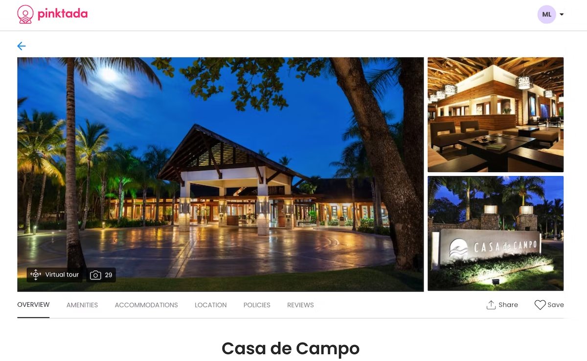 To offer room #reservations as nonfungible tokens, #Pinktada is collaborating with resort #hotels including #CasadeCampo in the #Dominican Republic and #NobleHouseHotels & Resorts in the #UnitedStates. 
#NFT