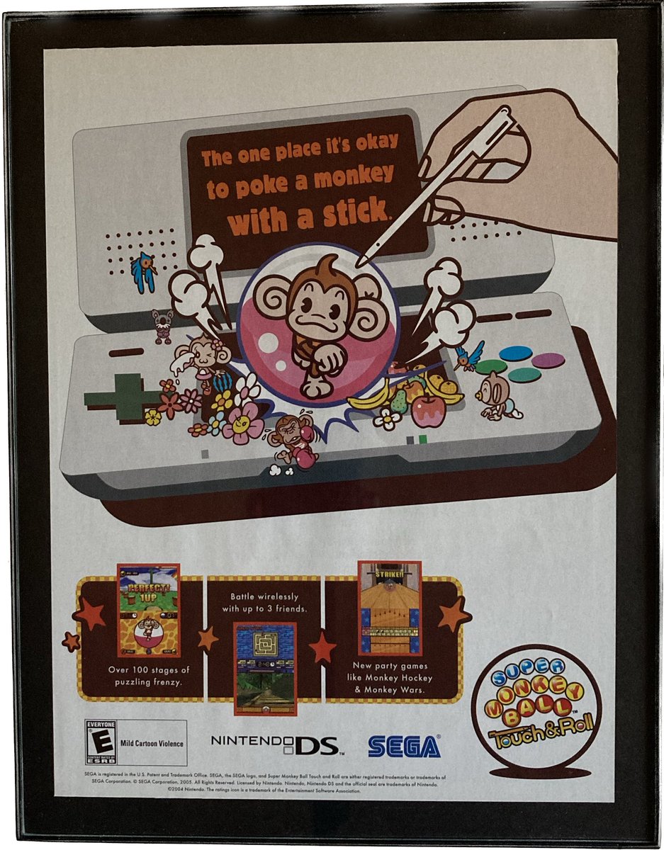 FrameInformer's tweet photo. New in the shop! What is your favorite Super Monkey Ball game?

#RetroGaming #nintendo #sega https://t.co/vfiX73bBiB