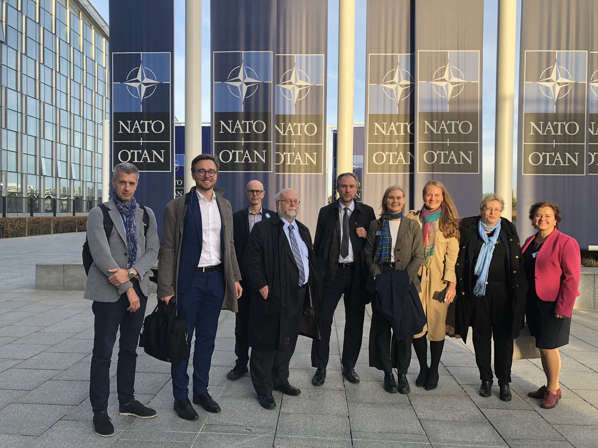 ErikaEllamaa's tweet photo. Estonian PSC team after an interesting visit and discussions with our counterparts in NATO on the most burning issues of today - RU ongoing aggression in Ukraine and its implications globally. Thank you, colleagues!
#EEinEU #AEEL #estNATO https://t.co/TRh7MH1boL